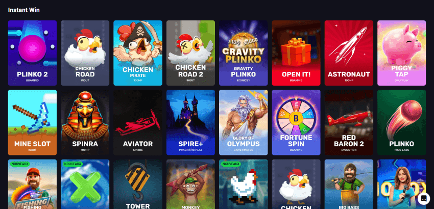 mini-jeux sur spinaura