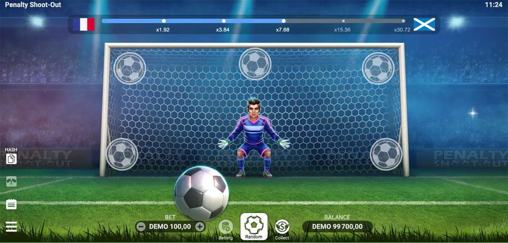 penalty shoot out evoplay