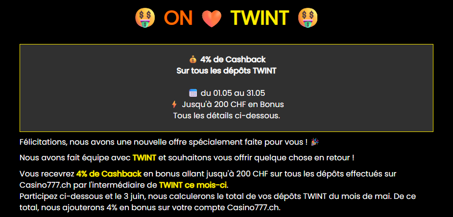 cashback twint
