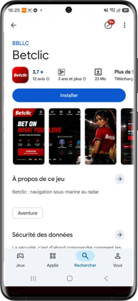 casino sur android depuis google play store étape 4