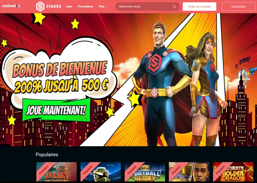connexion stakes étape1