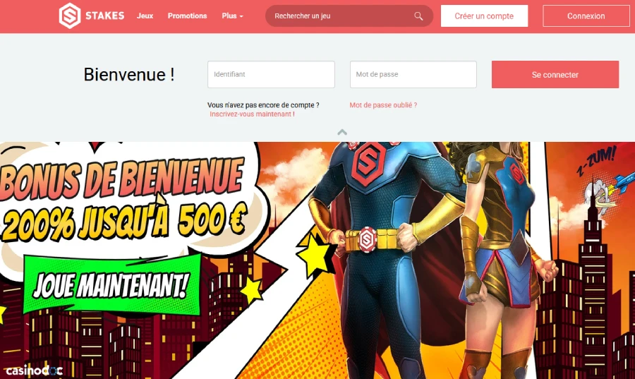 connexion stakes étape2