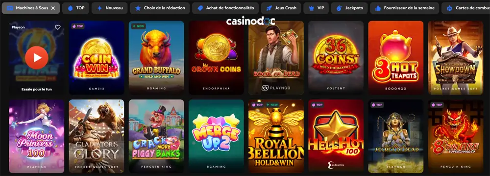 machines à sous gxbet