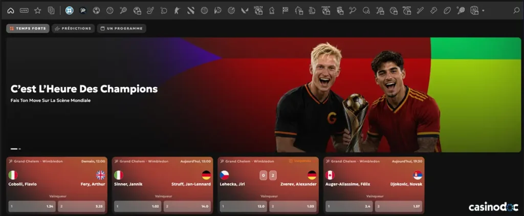 paris sportifs gxbet