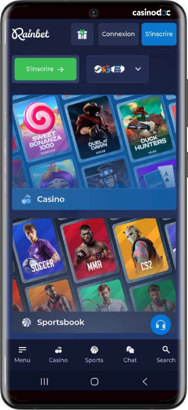 rainbet-casino-sur-mobile