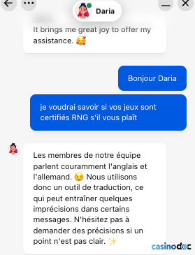service client gxbet