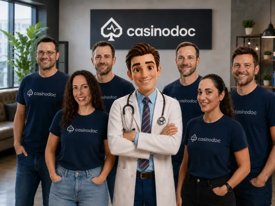 Les membres de l'équipe de CasinoDoc.org
