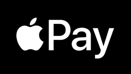apple pay logo black bg